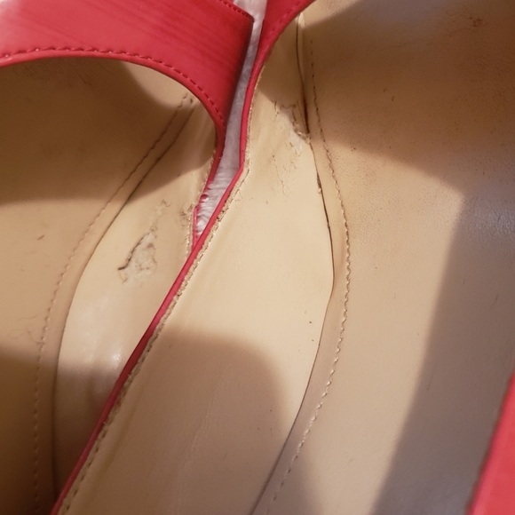 Orange patent espadrilles - Picture 4 of 5